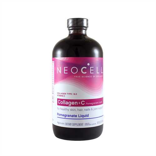 Collagen dạng nước uống của Neocell  -  Collagen Pomegranate 4000mg chăm sóc tóc hiệu quả