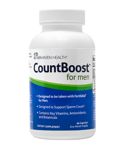 Viên uống CountBoost for Men tăng số lượng tinh trùng hộp 60 viên của Mỹ