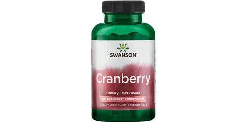 Viên uống nam việt quất SWANSON CRANBERRY 180 viên của Mỹ - hỗ trợ điều trị viêm đường tiết niệu