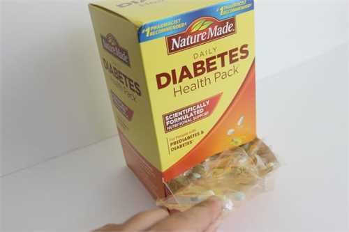 Thực phẩm chức năng Diabetes Health Pack Nature Made hộp 60 gói của Mỹ