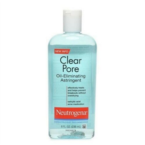 Nước hoa hồng Neutrogena Clear Pore Oil Eliminating Astringent 236ml của Mỹ