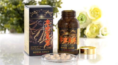 Đông trùng hạ thảo Tohchukasou Royal Gold Nhật Bản hộp 420 viên
