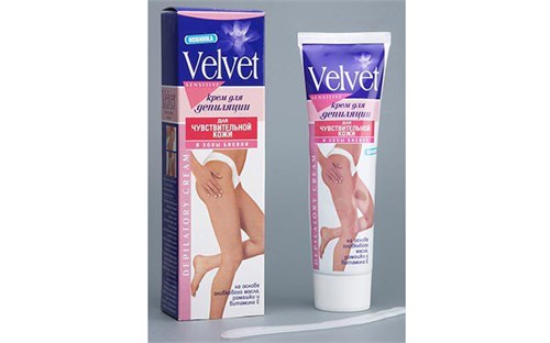 Kem tẩy lông Velvet Nga - Velvet cream tẩy lông chân và toàn thân