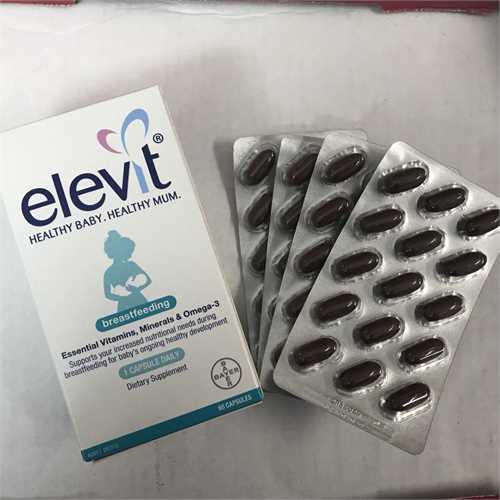 Viên uống Elevit Breastfeeding cho phụ nữ sau sinh hộp 60 viên của Úc