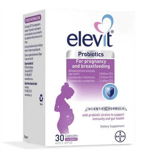 Viên uống men vi sinh Elevit Probiotics For Pregnancy and Breastfeeding 30 viên của Úc - date 11/2021