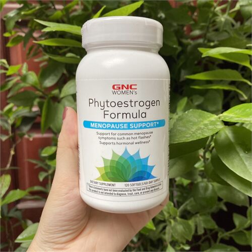 Viên uống Phytoestrogen Formula GNC 120 viên - Cân bằng nội tiết tố cho phụ nữ thời kỳ mãn kinh