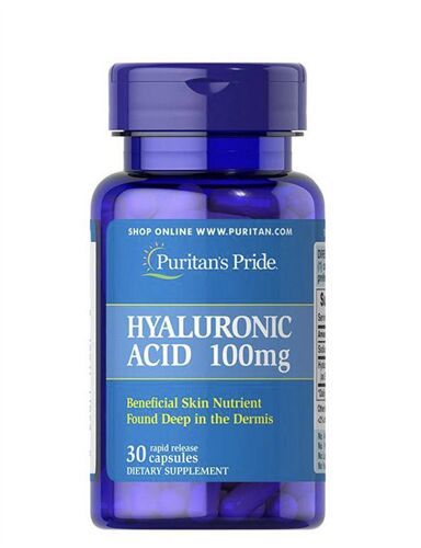Viên uống Puritan's Pride Hyaluronic Acid 100 mg 30 viên