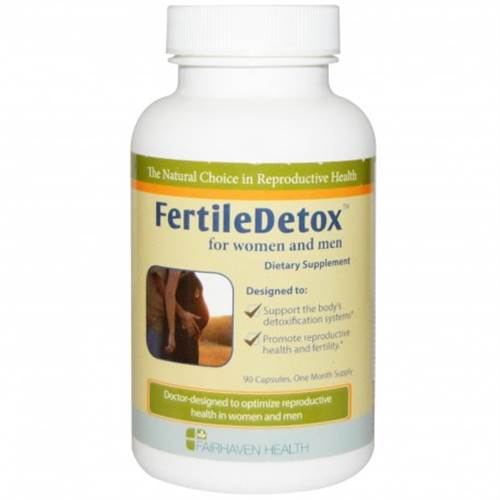 Sản phẩm thải độc dành cho cả nam và nữ FertileDetox Supplements for Women and Men hộp 90 viên của Mỹ - giúp cho con bạn có một bước đầu khỏe mạnh