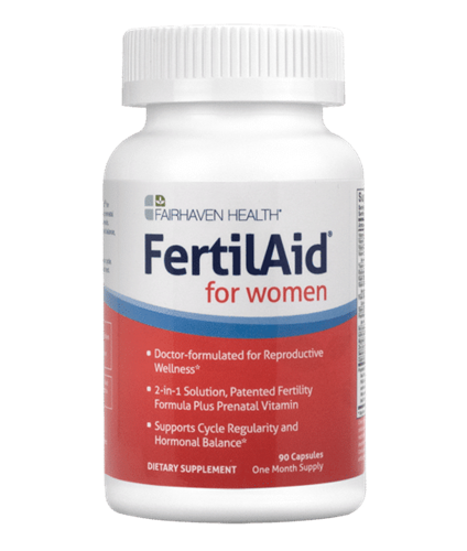 Viên uống tăng cường chức năng sinh sản nữ FertilAid for Women hộp 90 viên của Mỹ