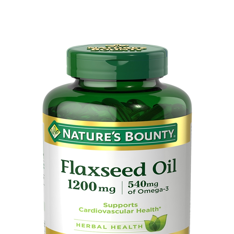 Dầu hạt lanh Nature's Bounty Flaxseed Oil 1200 mg 125 viên của Mỹ