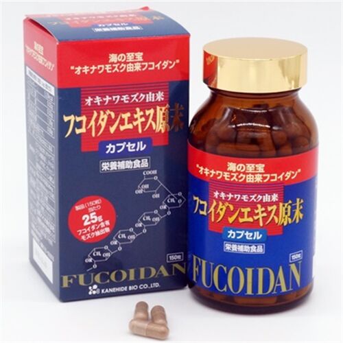Viên uống Okinawa Fucoidan Kanehide Bio Nhật Bản hộp 150 viên