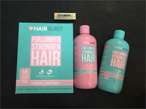 Bộ dầu gội xả HairBurst For Longer Stronger Hair 350ML giúp mái tóc trở nên dài và khỏe mạnh của Anh 