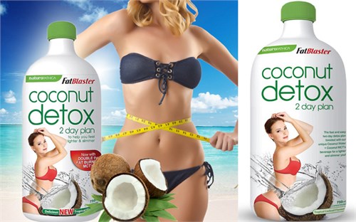 Coconut Detox giảm cân của Úc - Nước uống giảm mỡ, thải độc và thanh lọc cơ thể