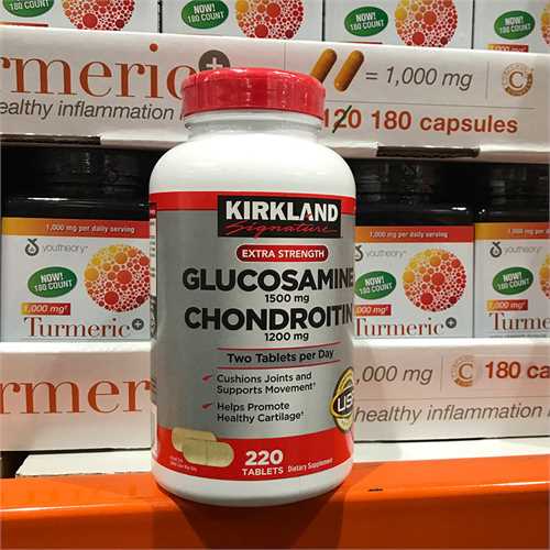 Glucosamine Kirkland hộp 220 viên của Mỹ