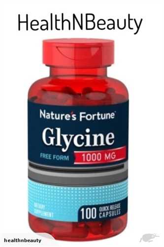 Viên uống Piping Rock Nature's Fortune Glycine 1000 mg 100 viên của Mỹ