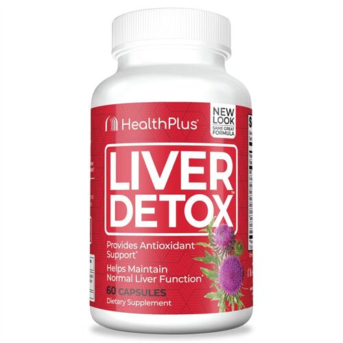 Viên uống Health Plus Liver Detox 60 viên của Mỹ