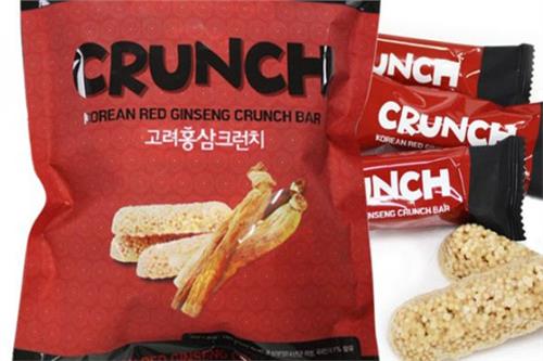 Bánh xốp giòn hồng sâm Daedong của Hàn Quốc - Korean red ginseng crunch bar
