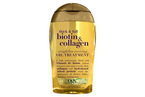 Tinh dầu dưỡng tóc Organix Biotin & Collagen hộp 100ml của Mỹ