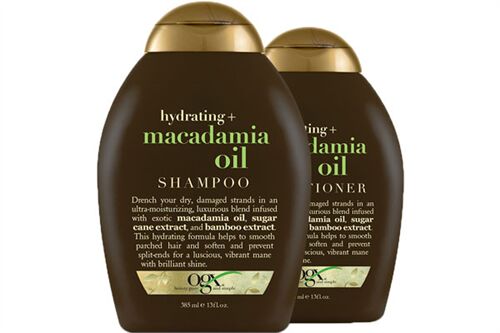 Dầu gội và xả OGX Macadamia Oil 385ml của Mỹ