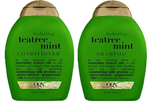 Dầu gội và dầu xả hydrating tea tree mint 385ml của Mỹ