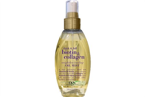 Dầu xịt dưỡng tóc organix biotin & collagen Oil Mist  chai 118ml của Mỹ
