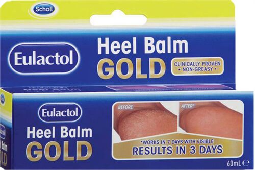 Kem đặc trị nứt nẻ gót chân Eulactol Heel Balm Gold của Úc tuýp 60ml