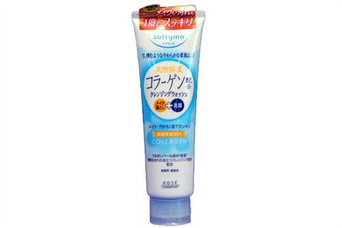 Sữa rửa mặt Collagen Kose Softymo tuýp 190g của Nhật Bản