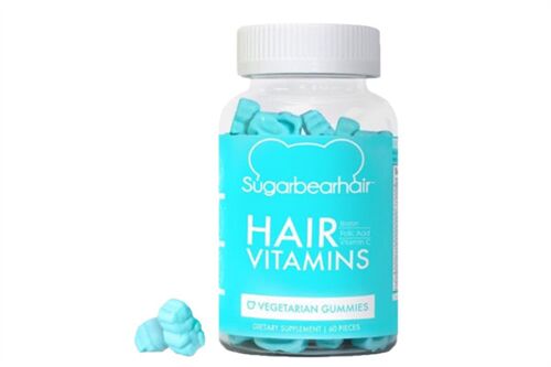 HAIR Vitamins Sugarbearhair - Kẹo kích thích mọc tóc Sugarbearhair hộp 60 viên của Mỹ