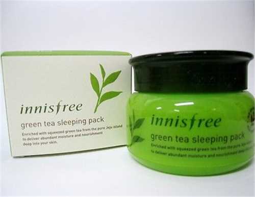 Mặt nạ ngủ dưỡng ẩm từ trà xanh Innisfree Green Tea Sleeping Pack 80ml 