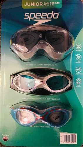Bộ kính bơi dành cho 6 đến 14 tuổi Speedo Junior Swim Goggle của Mỹ