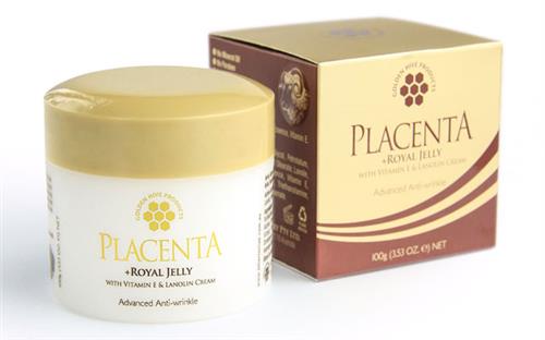 Kem dưỡng da Placenta Royal Jelly hộp 100g của Golden Hive - Kem dưỡng da toàn thân