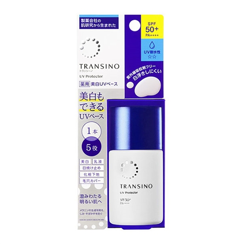 Kem chống nắng, dưỡng trắng da Nhật Bản Transino Whitening Day Protector SPF50