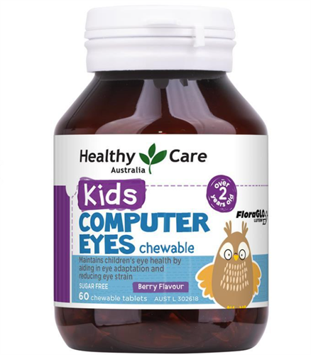 Viên uống bổ mắt cho bé Healthy Care Kids Computer Eyes 60 viên của Úc