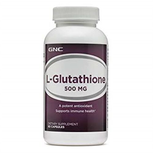 Viên uống tăng cường hệ miễn dịch GNC L-Glutathione 500mg 60 viên của Mỹ