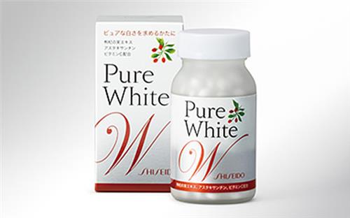 Pure White dạng viên Shiseido - Viên uống trắng da, trị nám cao cấp Nhật Bản