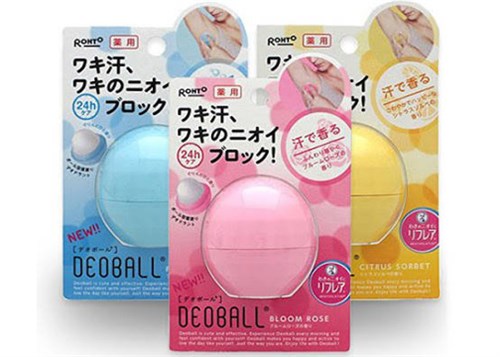 Lăn khử mùi Rohto DeoBall Deodorant 24h Nhật Bản 15g