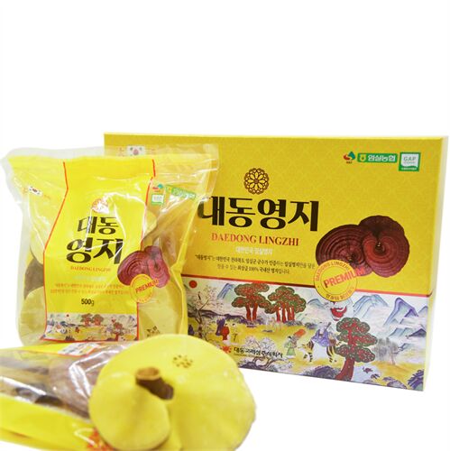 Nấm linh chi Imsil Hàn Quốc Daedong Lingzhi Premium hộp 1000g