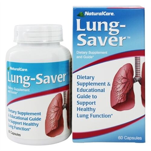 Viên uống hỗ trợ phổi NaturalCare Lung Saver 60 viên của Mỹ
