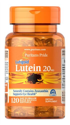 Viên uống Lutein 20mg hộp 120 viên Puritan's Pride của Mỹ