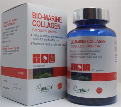 Viên Uống Đẹp Da Bio-Marine Collagen Careline Hộp 100 Viên của Úc