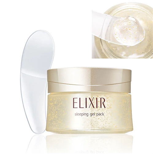 Mặt nạ ngủ Shiseido Elixir Superieur Sleeping Gel Pack 105g của Nhật Bản