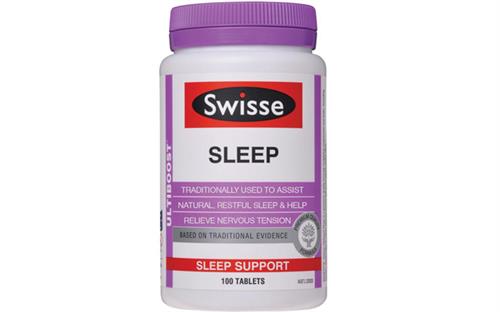 Viên uống hỗ trợ mất ngủ, giúp ngủ ngon Swisse Sleep 100 viên của Úc 