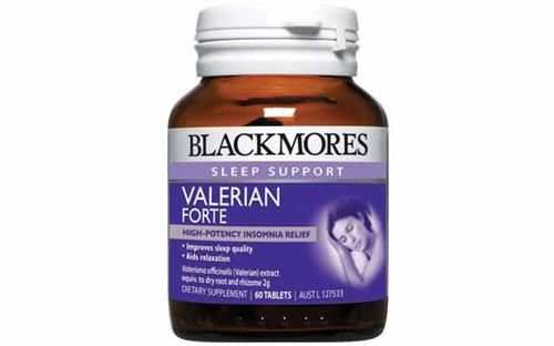 Blackmores Valerian Forte 2000mg 60 viên - Viên uống hỗ trợ điều trị mất ngủ của Úc