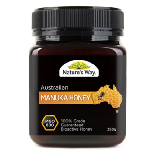 Mật ong Nature's Way Manuka Honey MGO 830 hộp 250g của Australia