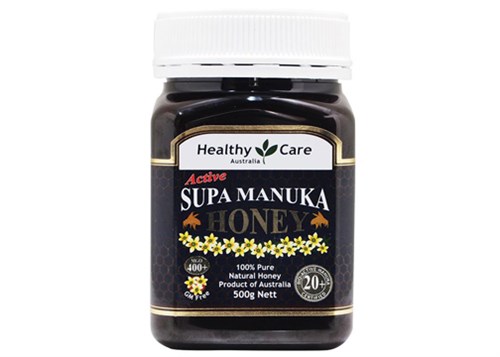 Mật ong Healthy Care Manuka Honey MGO 400+ 20+ hộp 500g của Úc