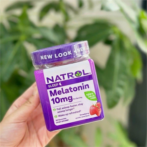 Kẹo dẻo giúp ngủ ngon Natrol Gummies Melatonin 10mg 90 viên của Mỹ