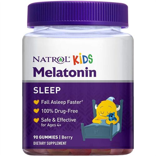 Kẹo dẻo giúp ngủ ngon cho bé Natrol Kids Melatonin 1mg 90 viên của Mỹ