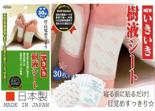 Miếng dán thải độc chân Kenko hộp 30 miếng của Nhật Bản