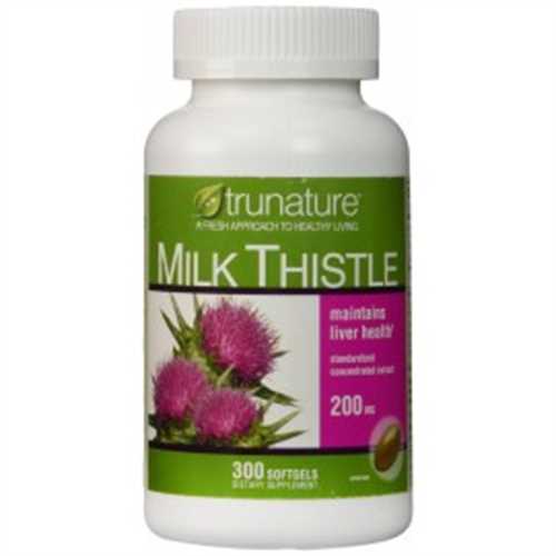 Viên uống bổ gan Trunature Milk Thirstle 200mg hộp 300 viên của Mỹ
