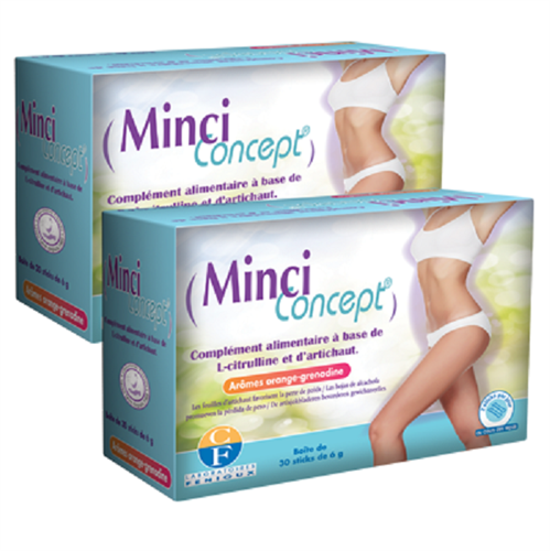 Thực phẩm chức năng hỗ trợ giảm cân Minci Concept 30 gói của Pháp